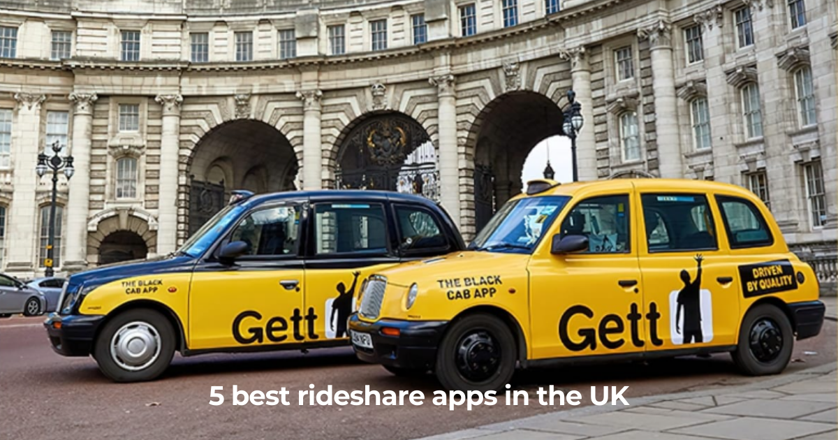 5 best rideshare apps in the UK