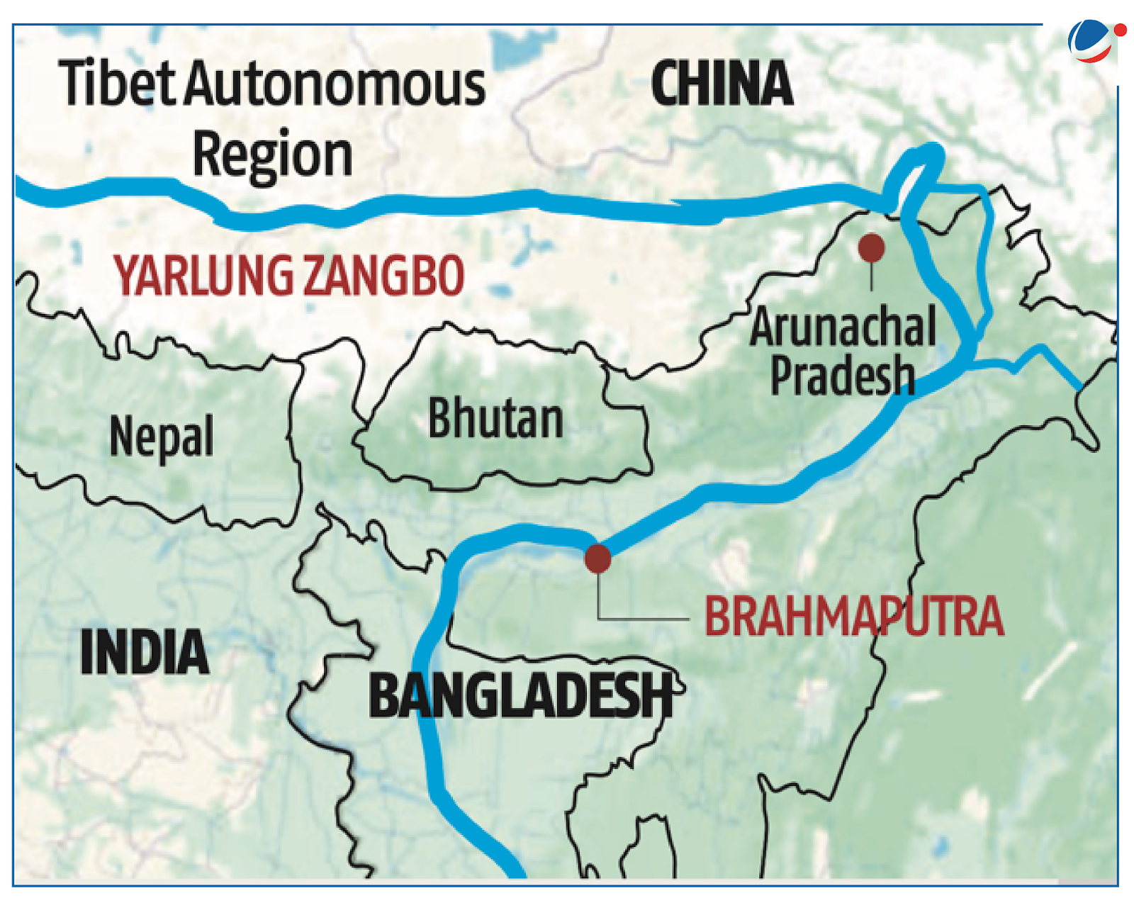Brahmaputra river