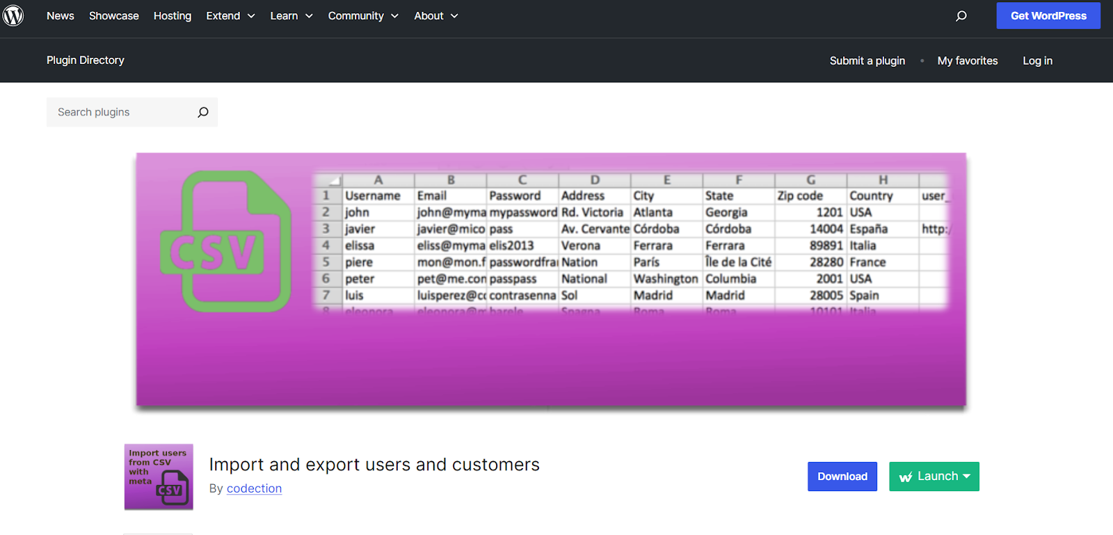 Product Import Export for WooCommerce WordPress plugin 