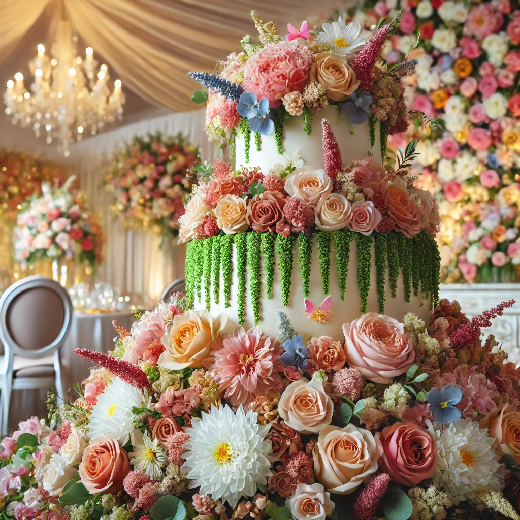 Lush Floral Cakes