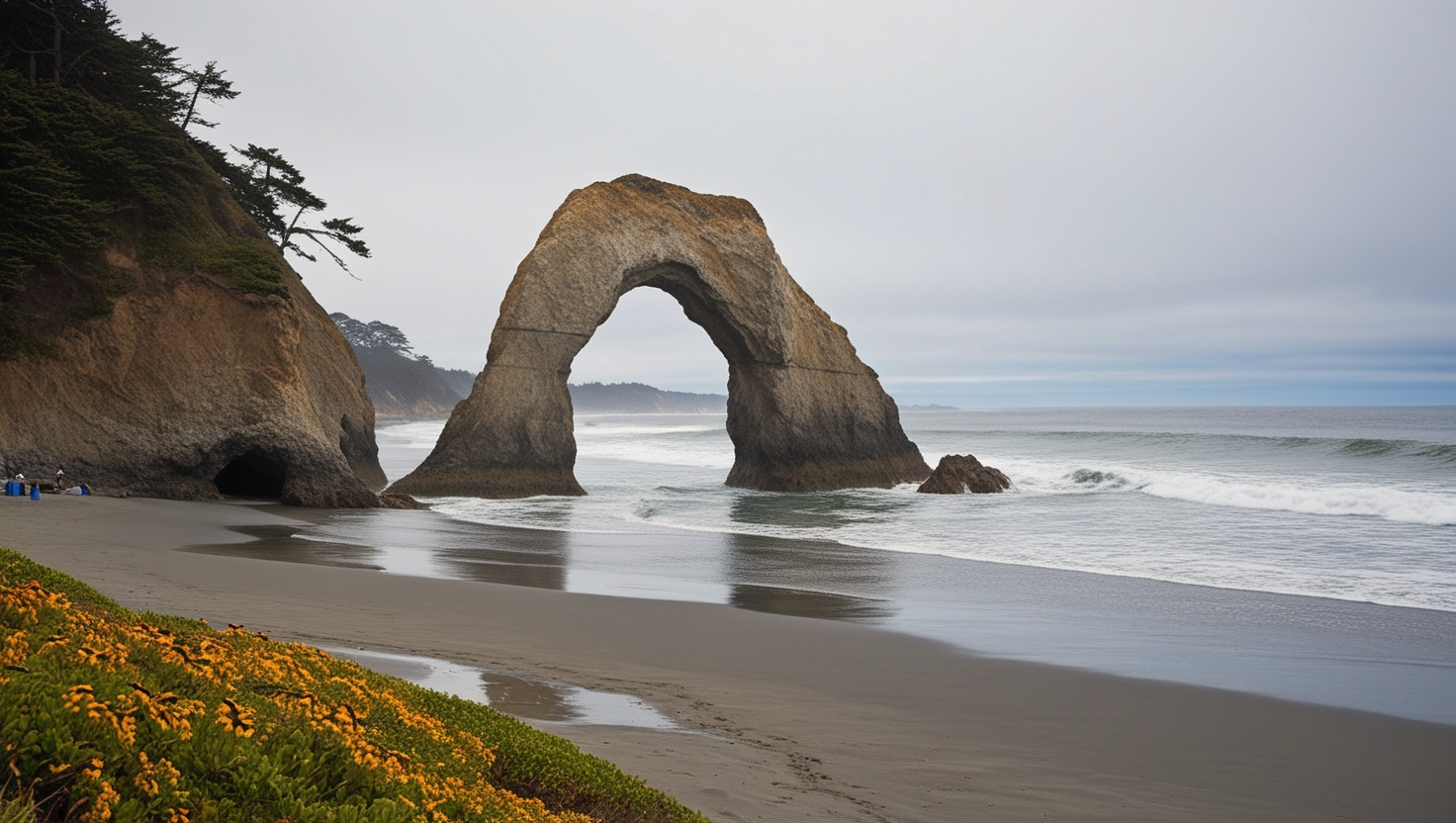 Natural Bridges State Beach