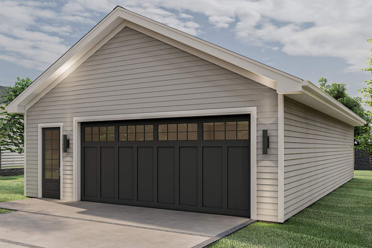 garage door width