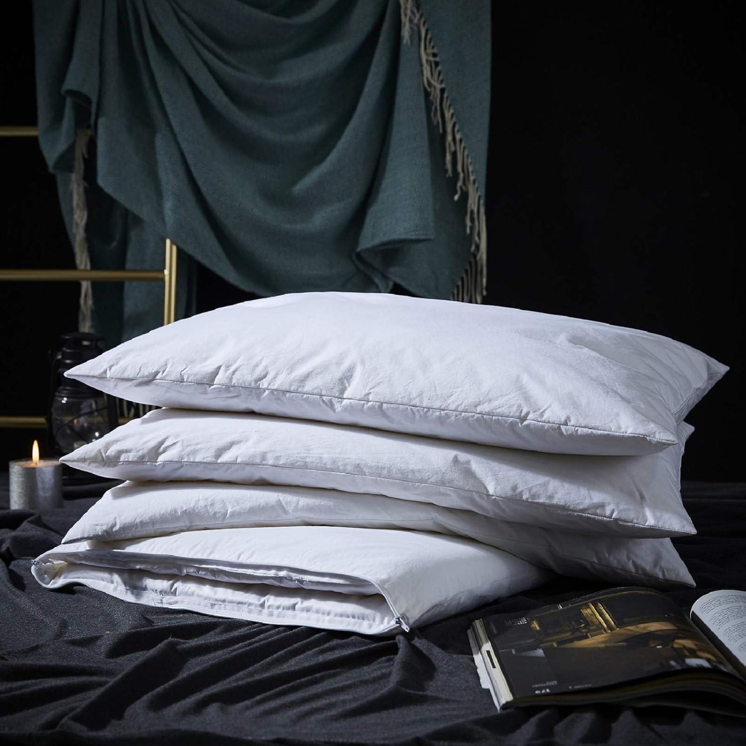Three Geese Adjustable Feather Pillows