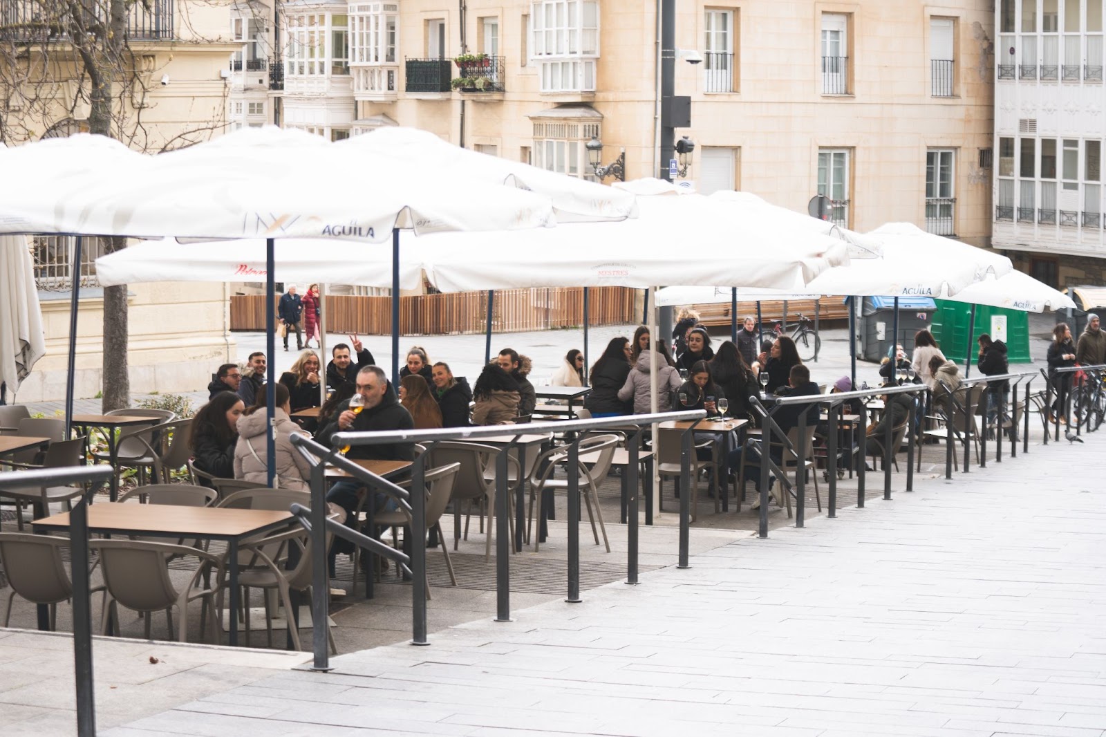 Terraza de Bar el Toloño en Vitoria
