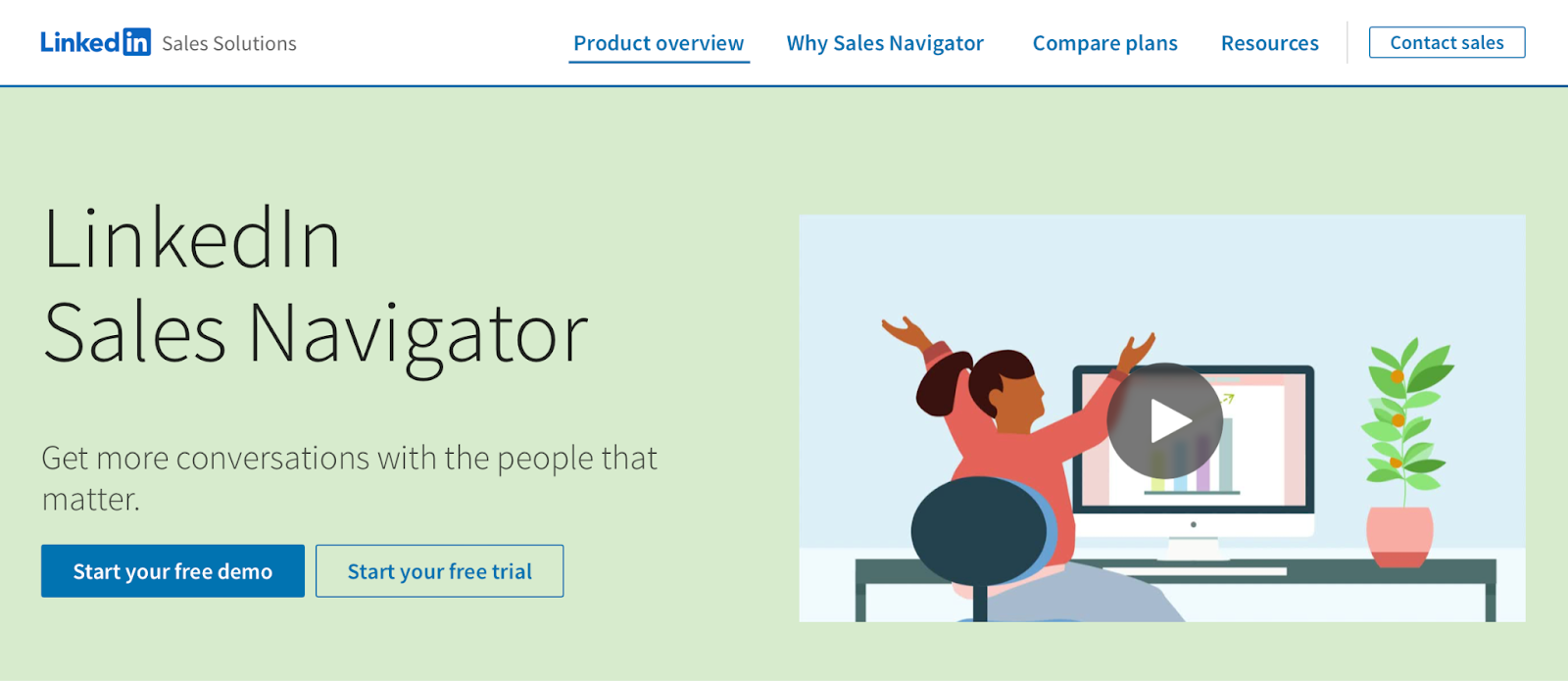 Linkedin sales navigator subscription