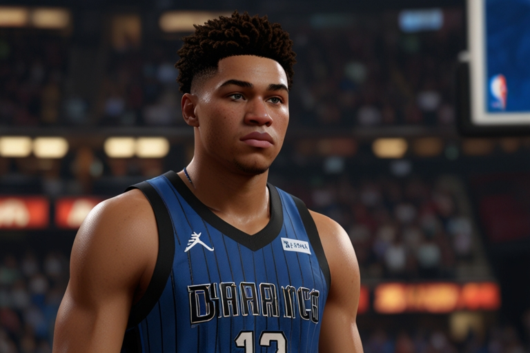 NBA 2K23 Chuma Okeke Cyberface