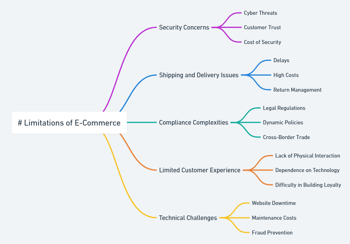 limitations of e commerce