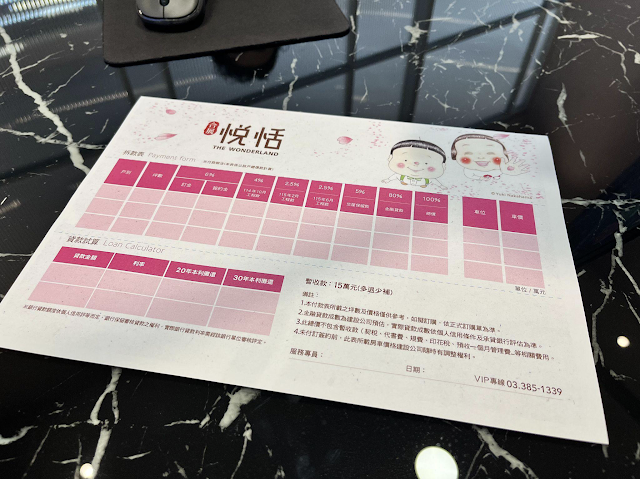 合展悦恬拆款表。安怡聊房子