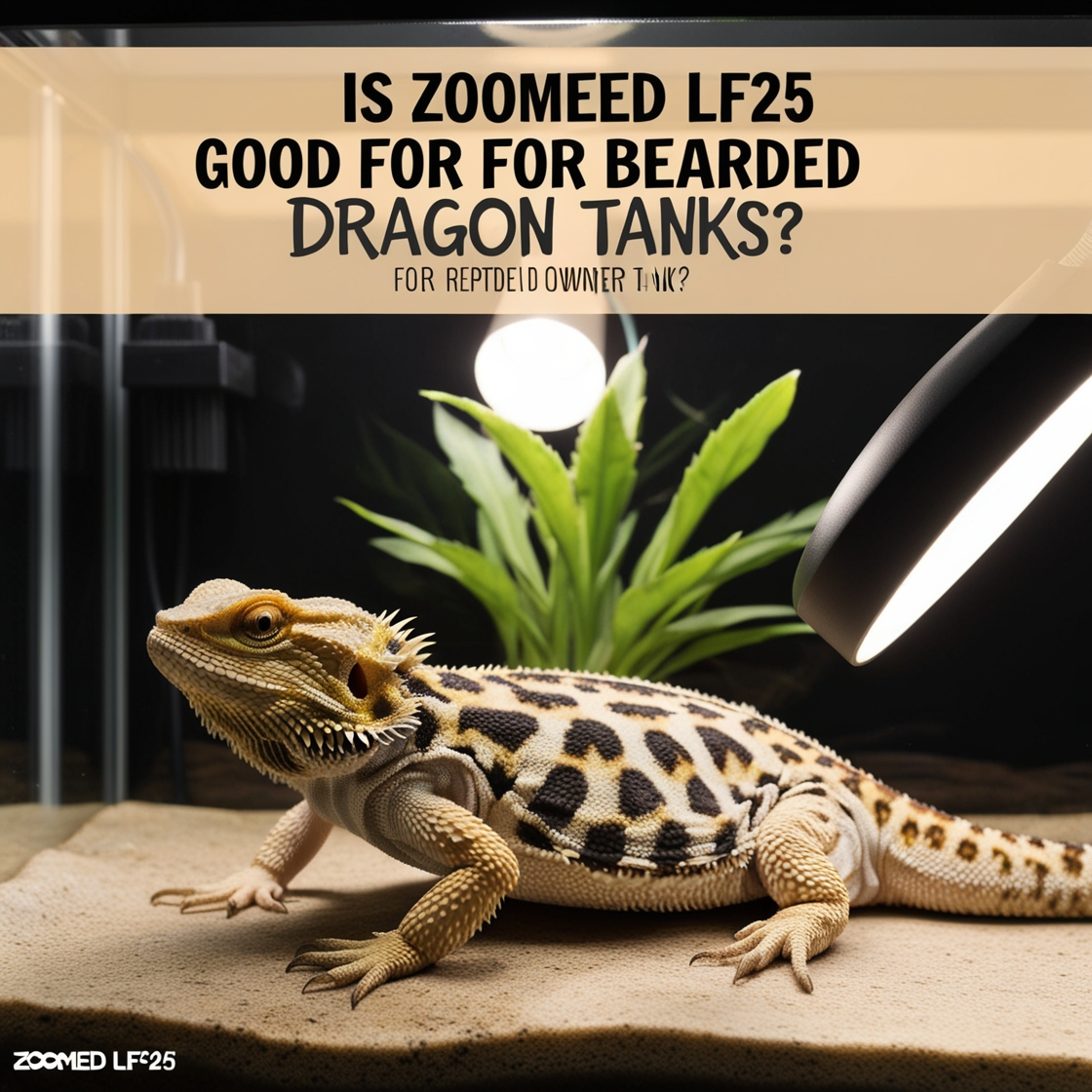 is zoomed lf25 good for bearded dragon tank