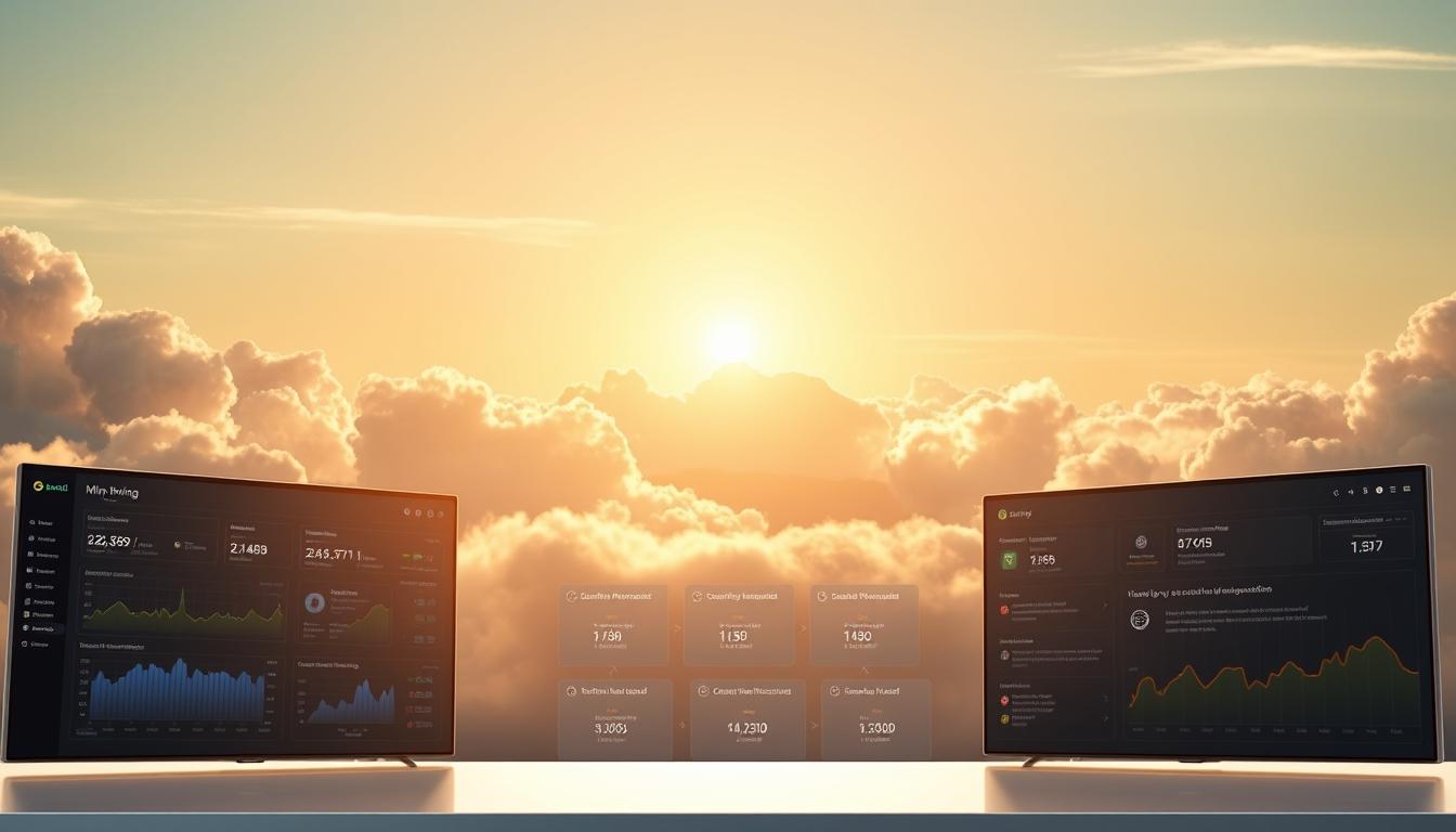 cloud mining dashboard steps