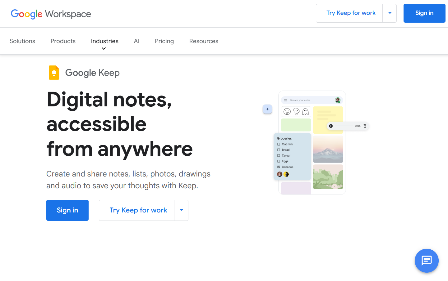 8. Google Keep : Manage Digital Note From Anywhere