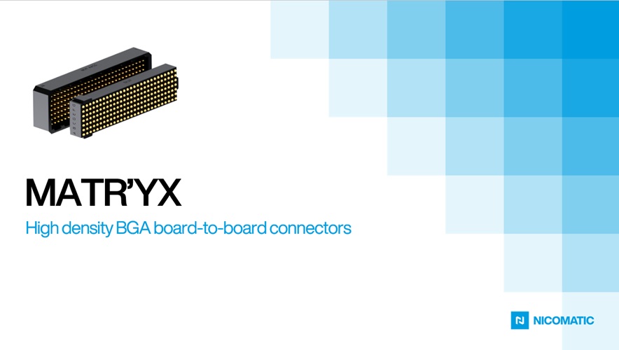 Unlocking the Future of Connectivity with Nicomatic's Matr’yx Connector