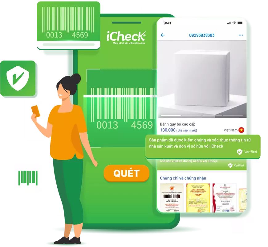 quét mã vạch icheck