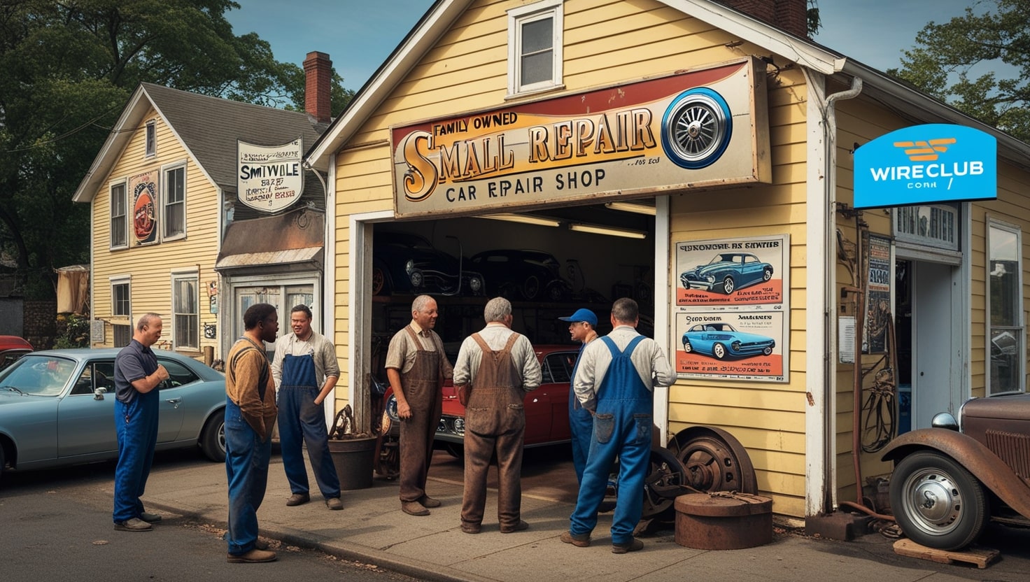 small car repair shop in smithville new york newark avenue