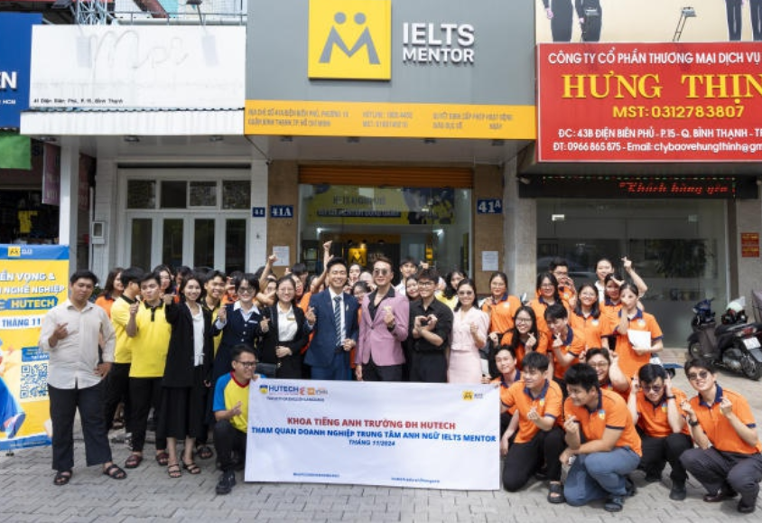 Follow English Faculty students to learn about the language teaching environment at IELTS Mentor 34