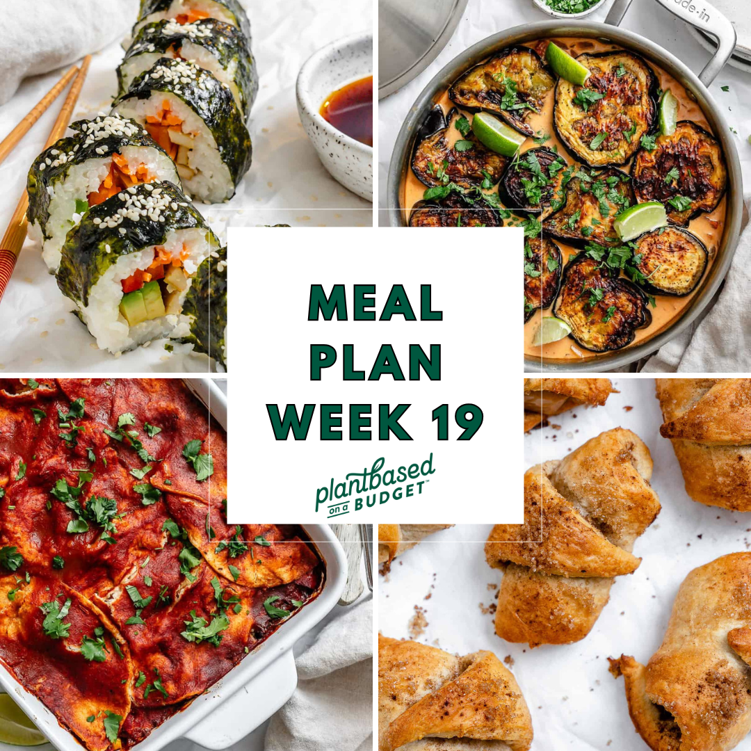 graphic for week 19 meal plan