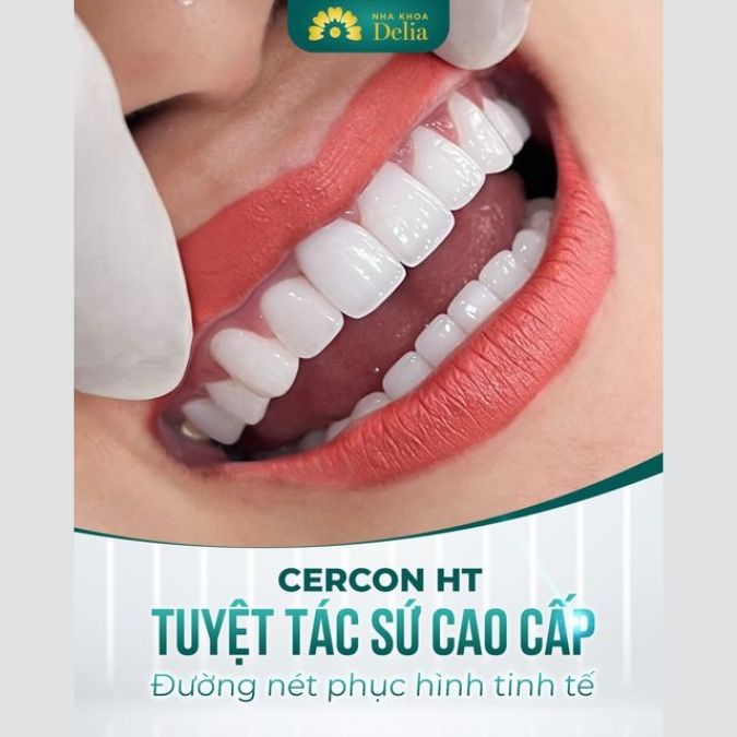 Răng sứ Zirconia Cercon - Đức