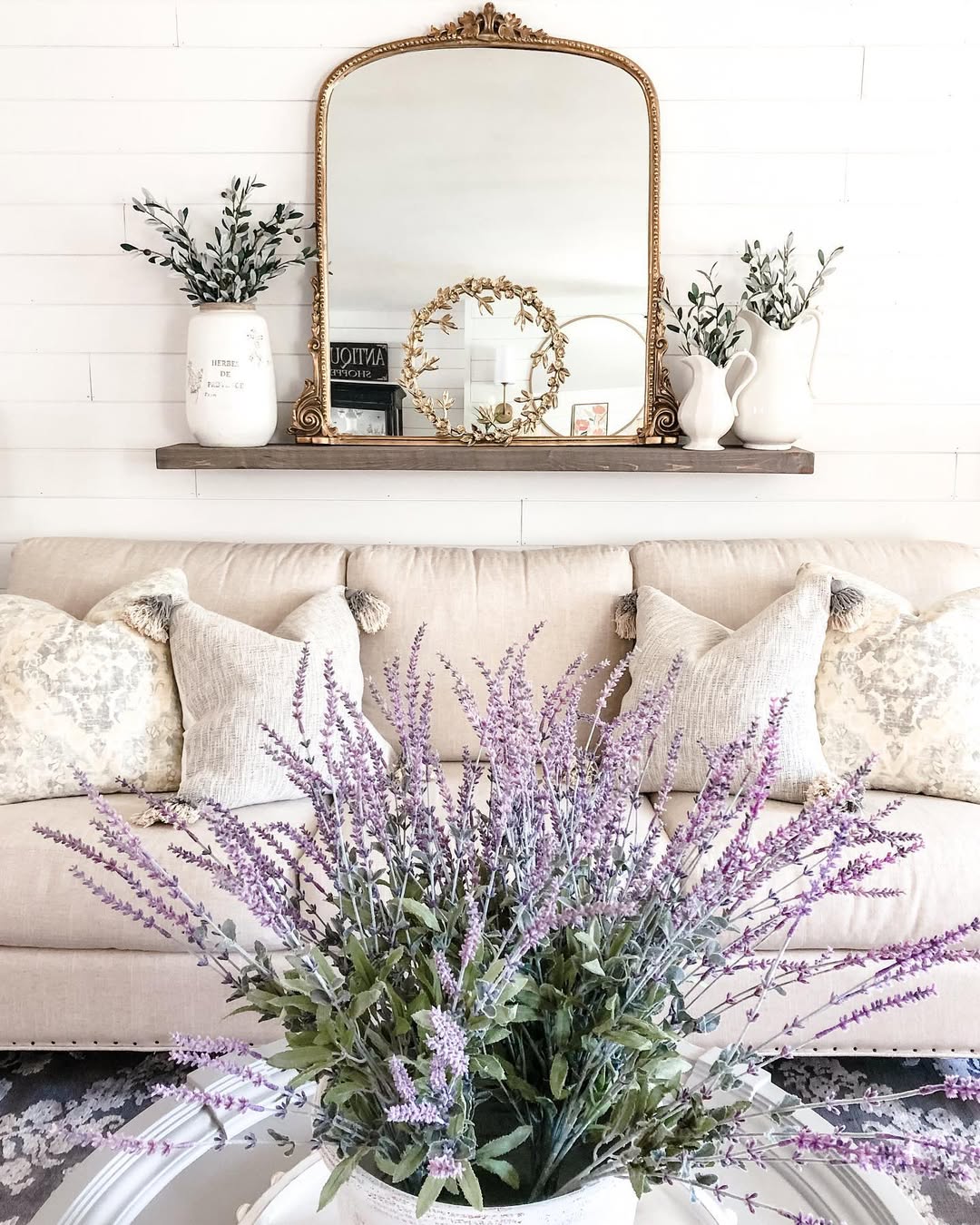 Lavender Elegance With Vintage Charm