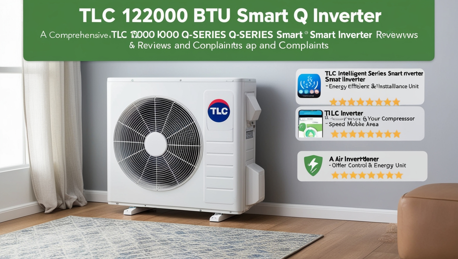 TLC 12000 BTU Q-Series Smart Inverter Reviews and Complaints
