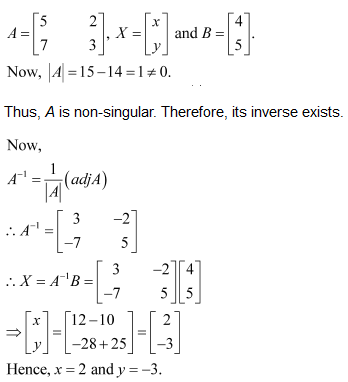 NCERT Solutions class 12 Maths Determinants