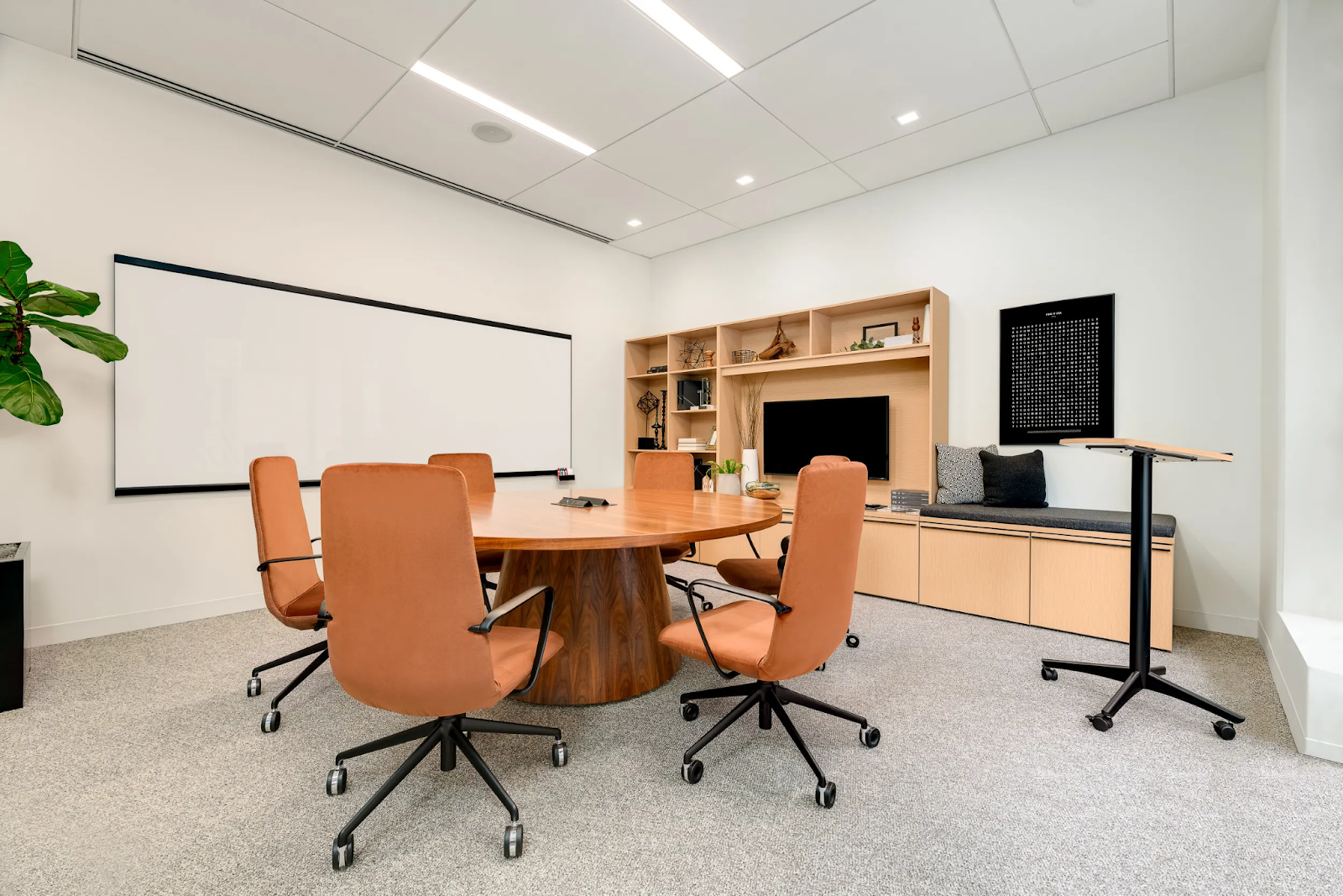 Tech-enabled meeting rooms | Image from Kimball