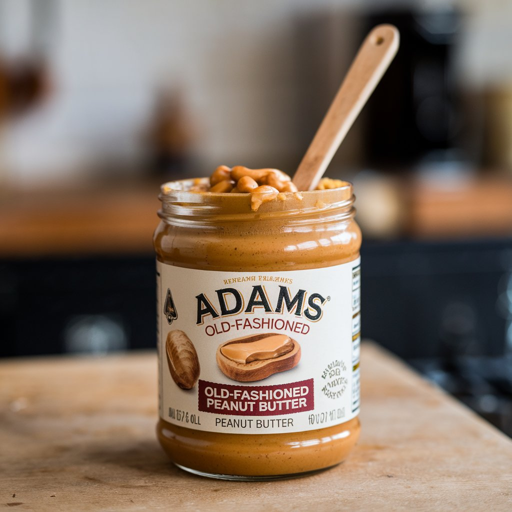 Fiber in Adams Old-Fashioned Peanut Butter