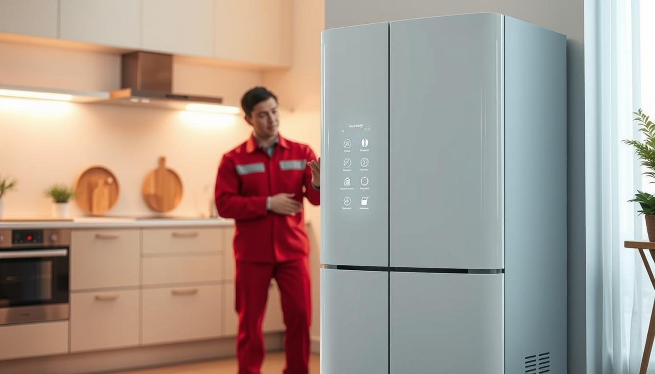 fitur keamanan smart chiller peringatan dini