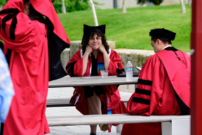 Alex Cabral at graduation