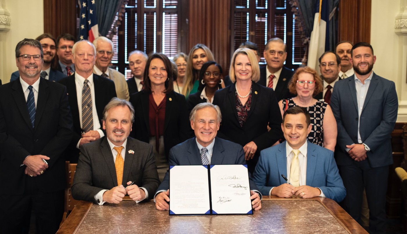 Governor Abbott Bill Signing