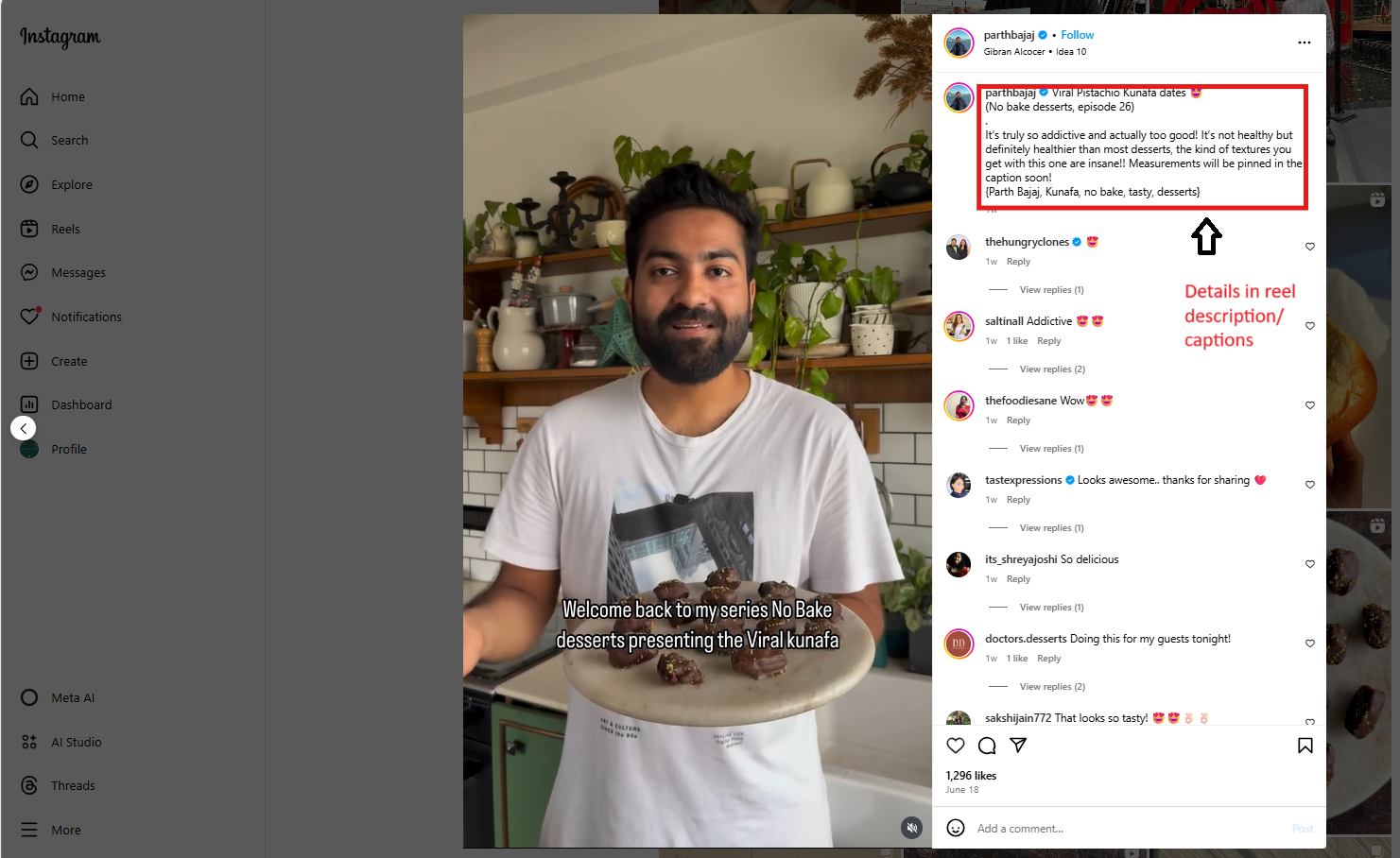 how-to-add-keywords-in-instagram-reels-description