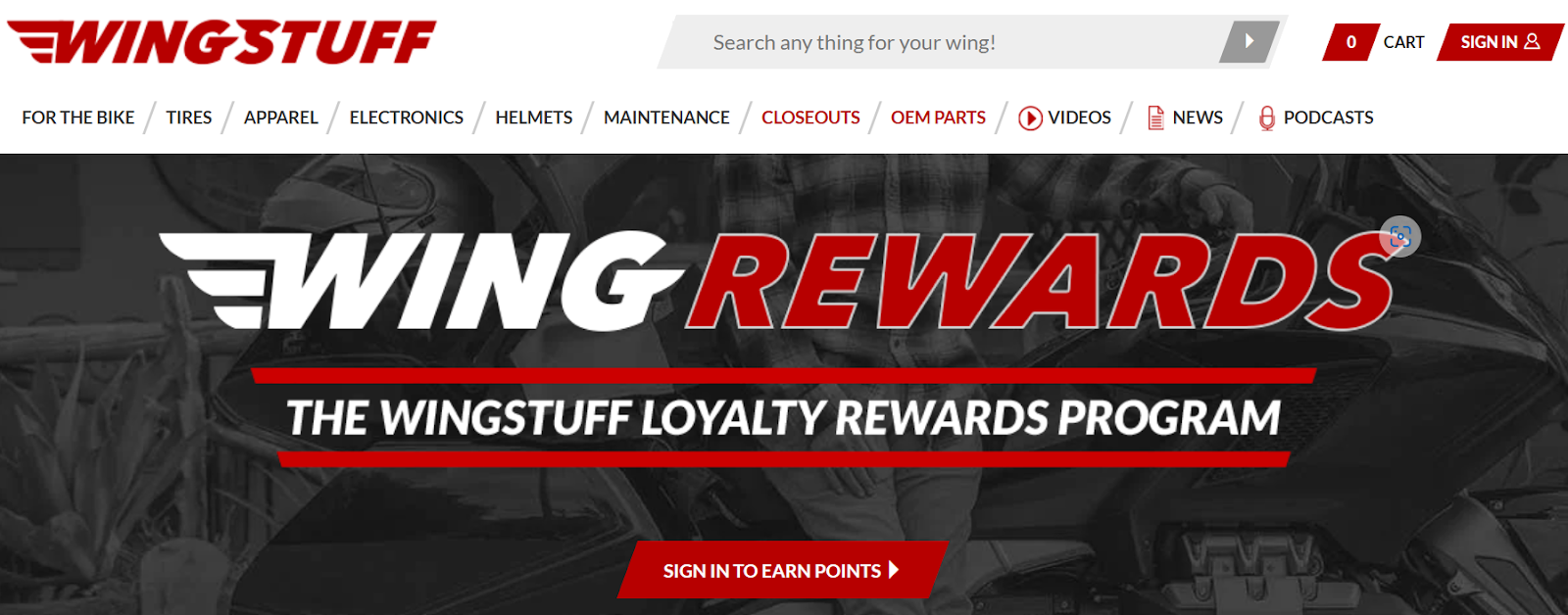 WingStuff's Wing Rewards offers reward programs to enhance customer loyalty