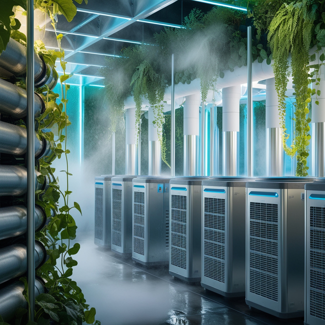 Chiller requirements for aeroponics