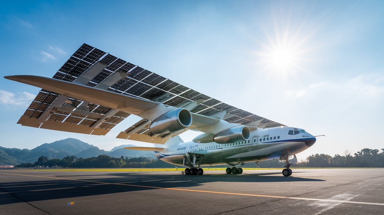 China Aerospace Science and Technology Corp Solar Airplane