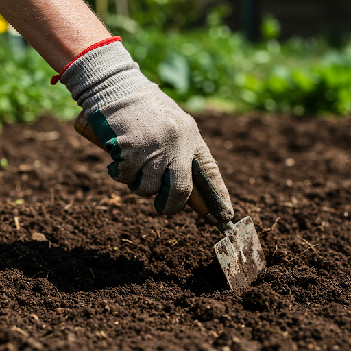 Preparing the Soil for Shallots