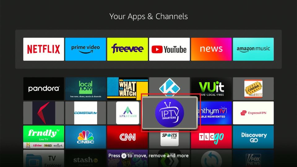 select IPTV Smarters Pro