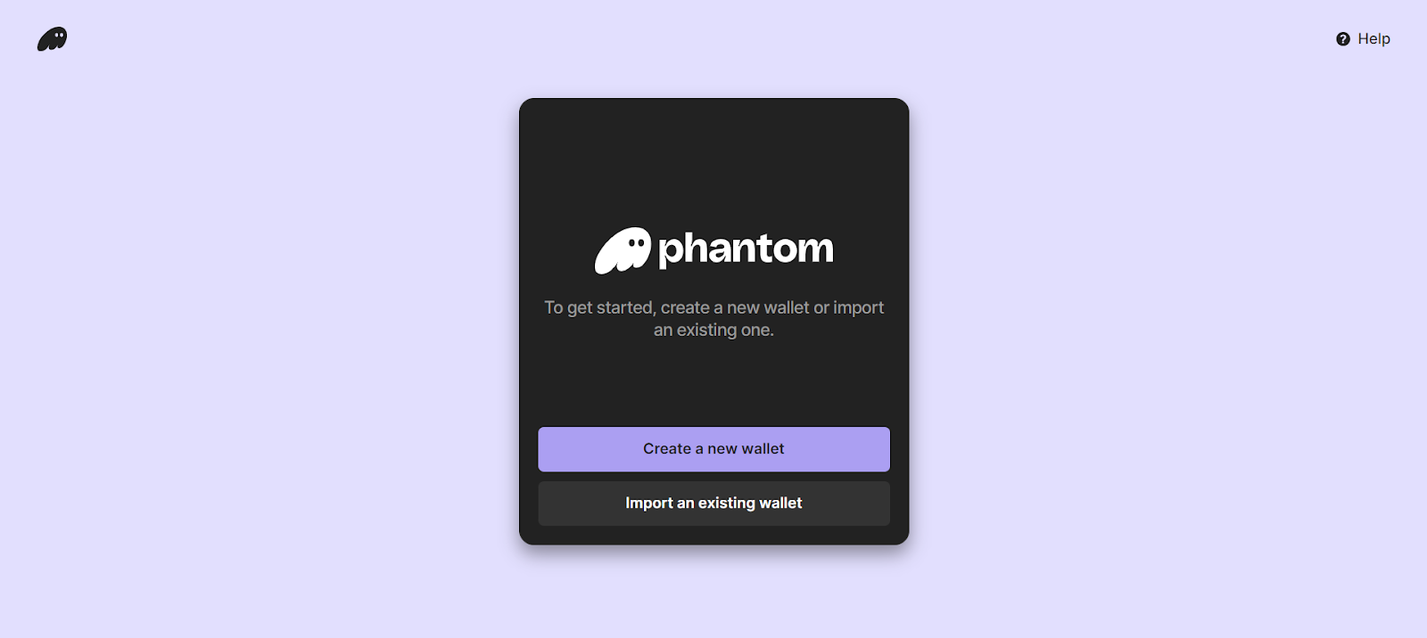 Create A New Wallet