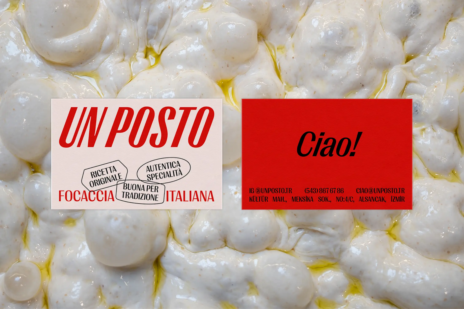 Image from the Focaccia Elevated: Un Posto's Branding and Visual Identity Story article on Abduzeedo