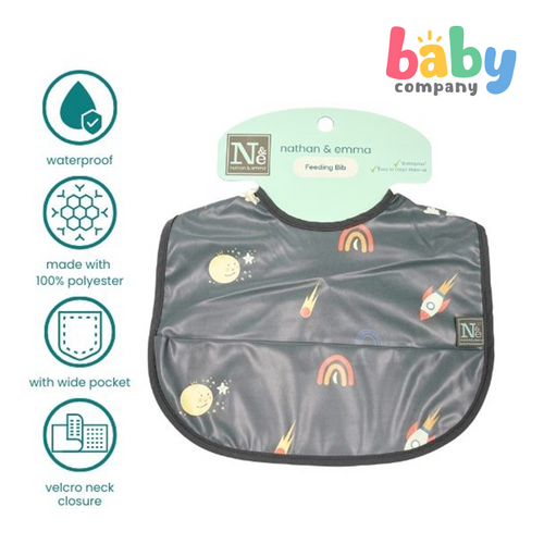 Nathan & Emma Sleeveless Feeding Bib