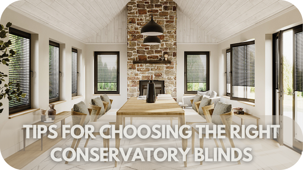 Tips for Choosing the Right Conservatory Blinds