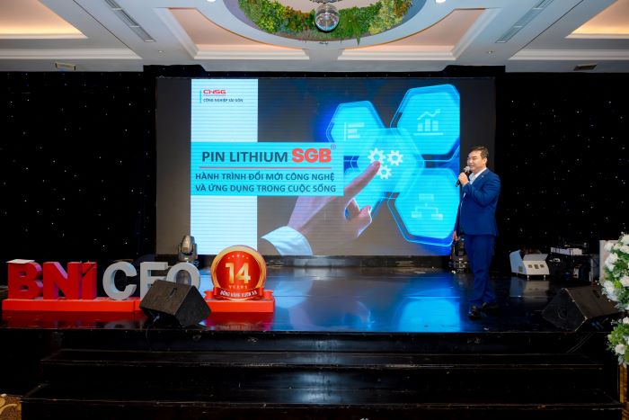 Diễn giả chính, anh Phan Ngọc Miên - Giám đốc Công ty TNHH Công Nghiệp Sài Gòn Diễn giả chính, anh Phan Ngọc Miên - Giám đốc Công ty TNHH Công Nghiệp Sài Gòn