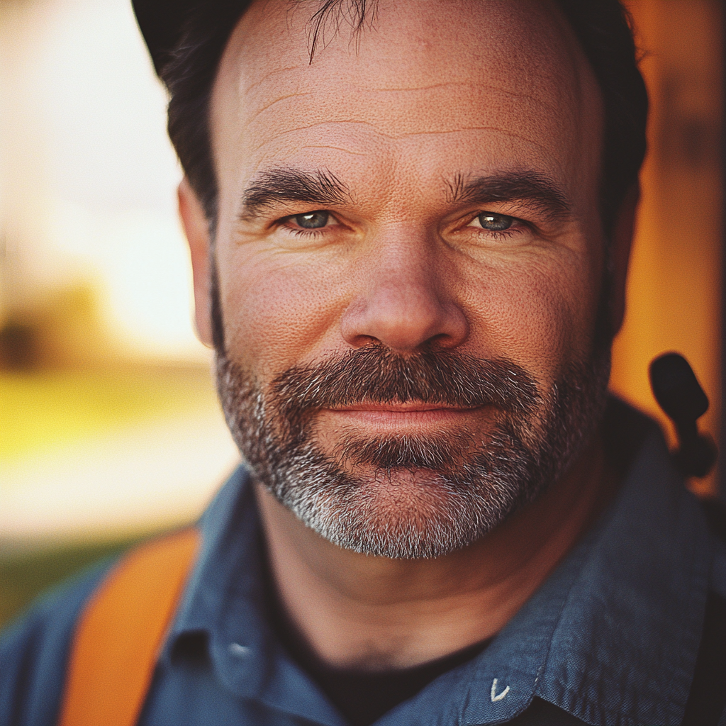 A close-up of a man | Source: Midjourney