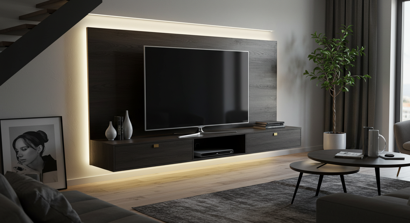 Floating Entertainment Center