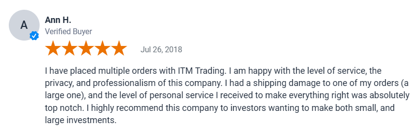 review 3 of ITM Trading