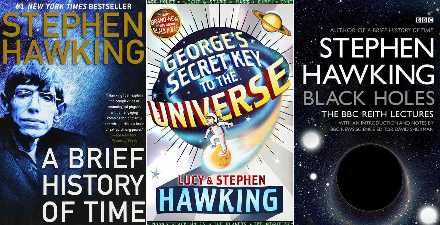 A brief history of Stephen Hawking's best books