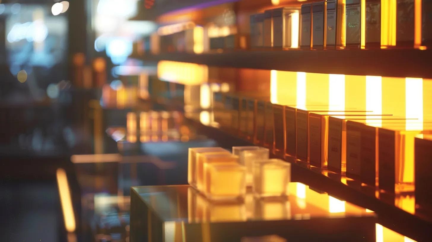A stacked bar or infographic-style visual displaying brand equity benefits: increased customer loyalty, higher ROI, premium pricing, and long-term value.