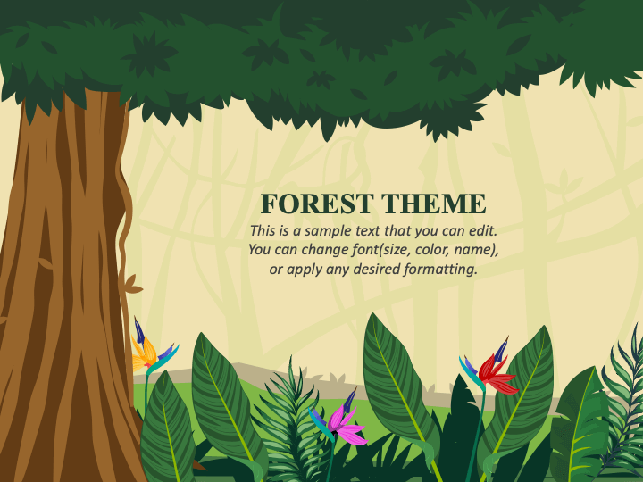 Forest Theme Slide