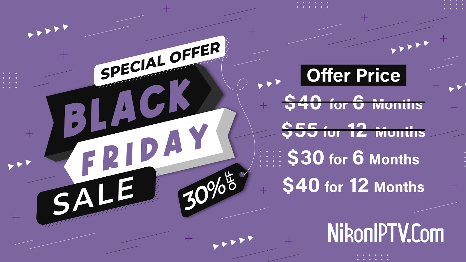 Nikon IPTV Black Friday Offer