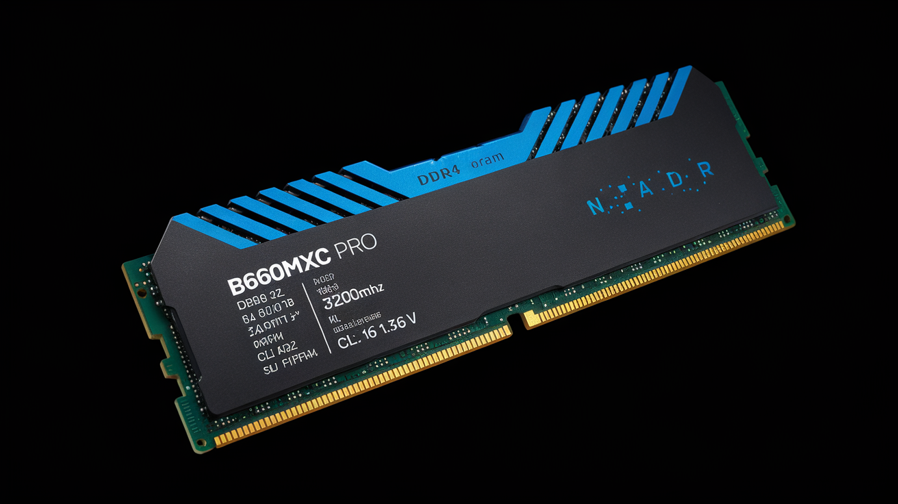 B660MXC PRO DDR4 RAM 32GB (2x16GB) 3200MHz CL16 1.35V