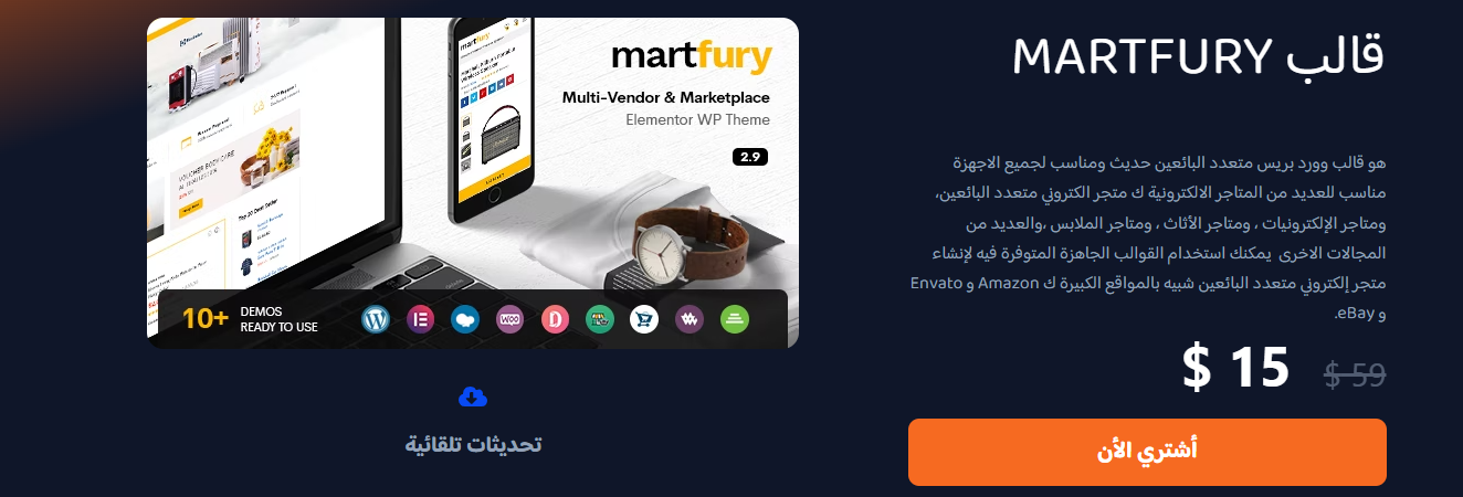 قالب متجر ووردبريس 