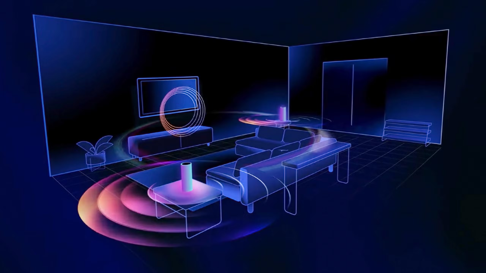 Dolby Atmos FlexConnect Spatialisation.